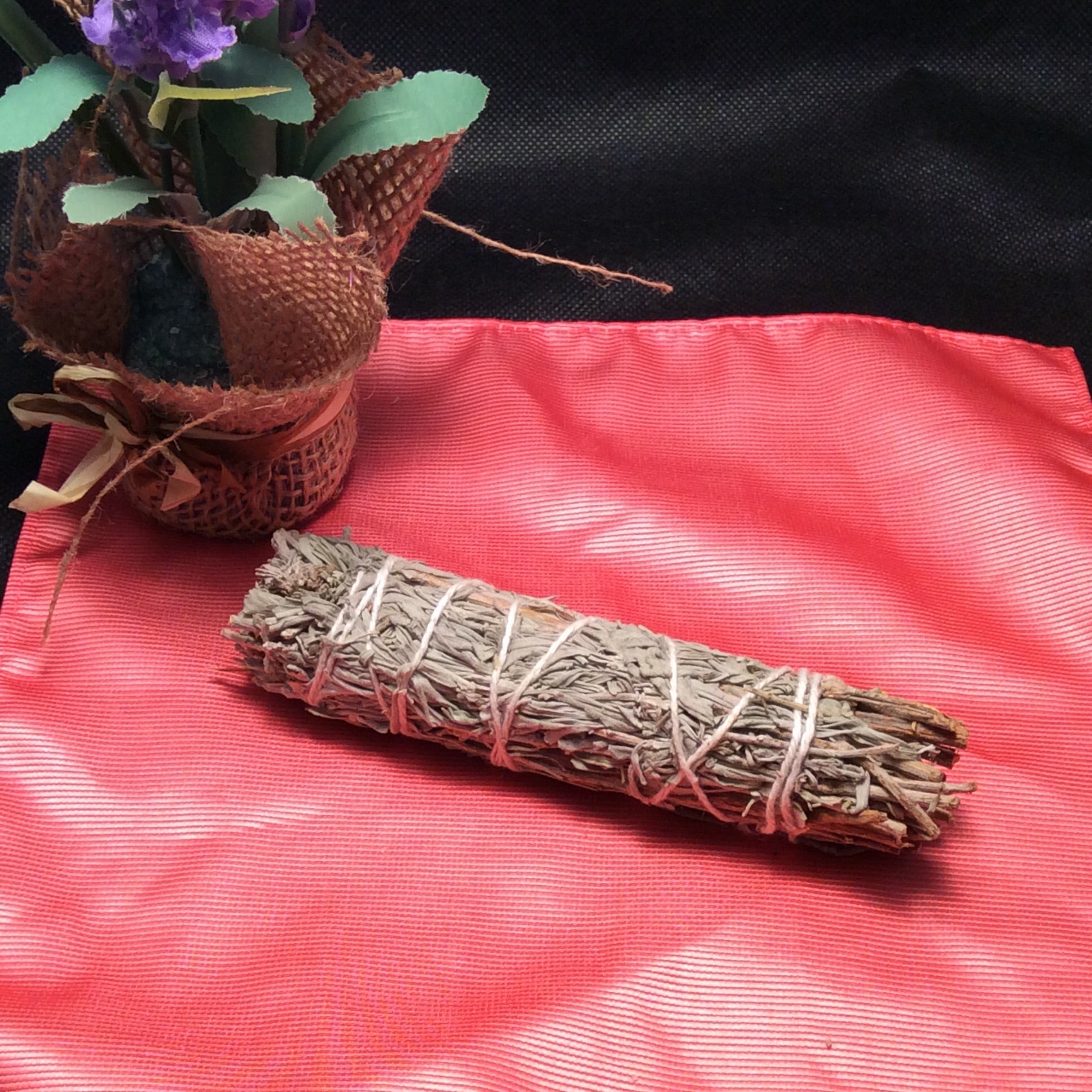 Meditation Smudge Stick 4” (Frankincense, Myrrh & Copal)