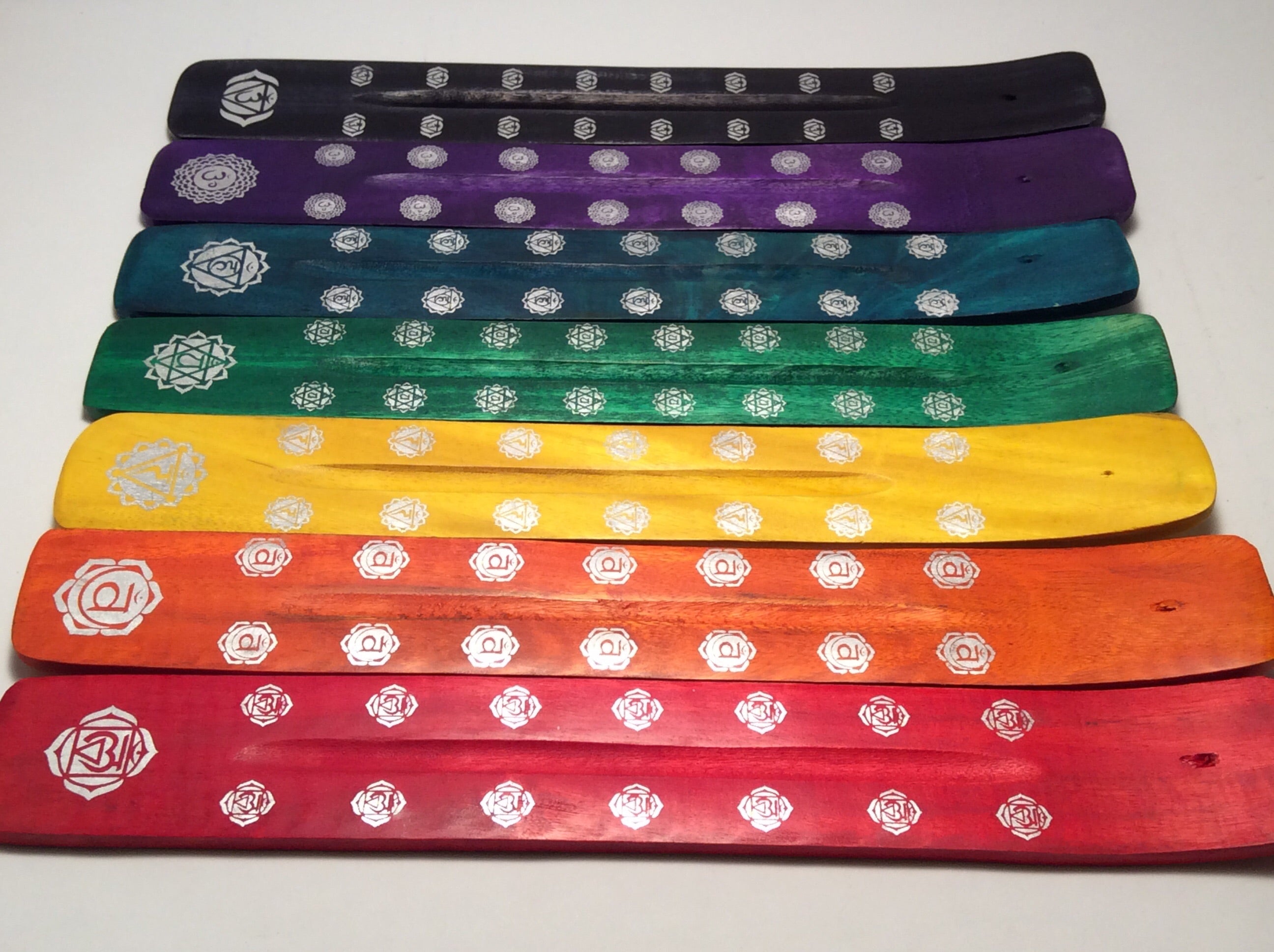 7 Chakra Incense Holder